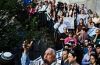 Hundreds Hold Vigil Outside Israeli Consulate in New York